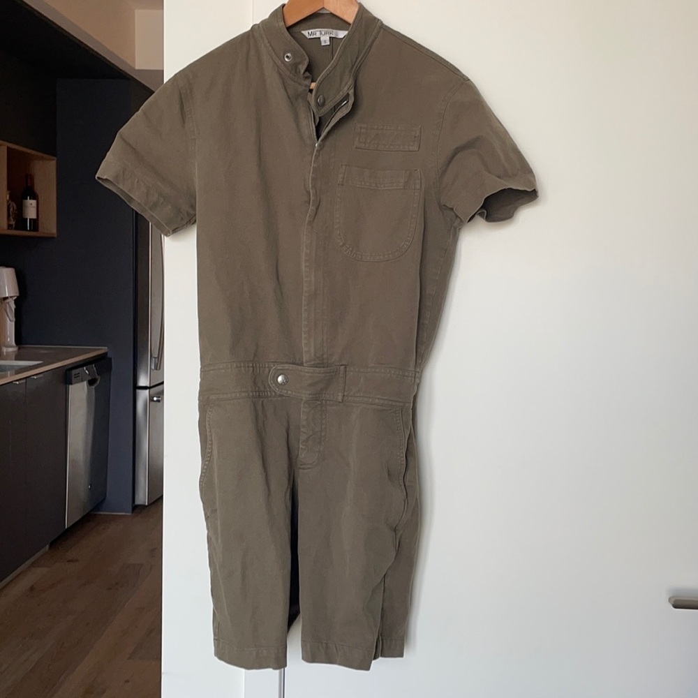 Mr. Turk Fitted Short Jumpsuit